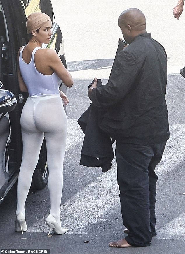 Kanye West Gets Handsy With Wife Bianca Censori As She Steps Out In Yet Another VERY Revealing