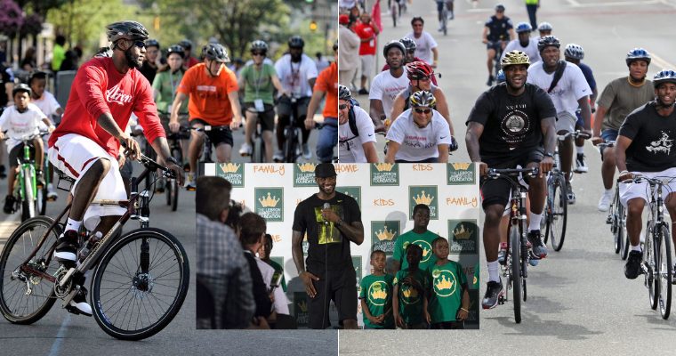 Cycling Saved LeBron James. Now, He’s Giving Bikes to All His Students ...